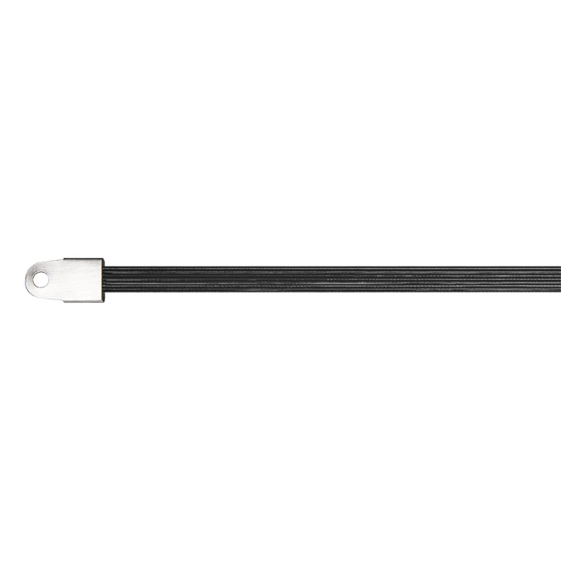 Majestic MJMC8 Snare Cable, 8 strand, medium dry, black encased