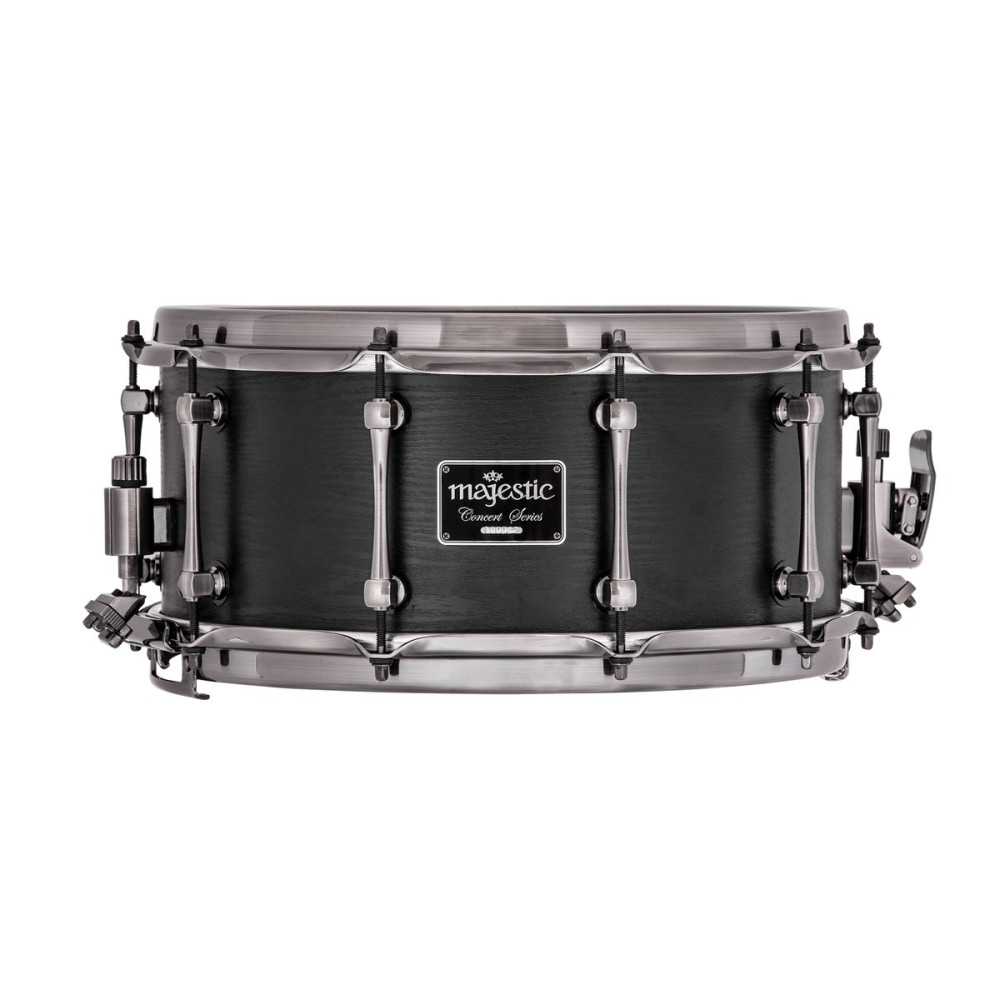 Majestic MJMCS1465MA Concert Snare, Concert Black Series, 14