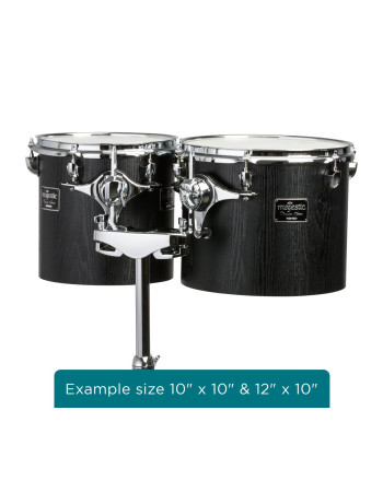 Majestic MJMCTC0608S Concert Tom, Concert Black Series, 6