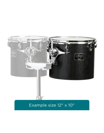 Majestic MJMCTC1010S Concert Tom, Concert Black Series, 10