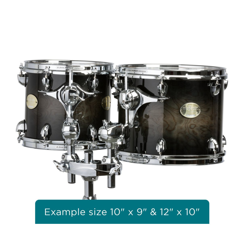Majestic MJMCTP1009D-TK Concert Tom, Prophonic Series, 10