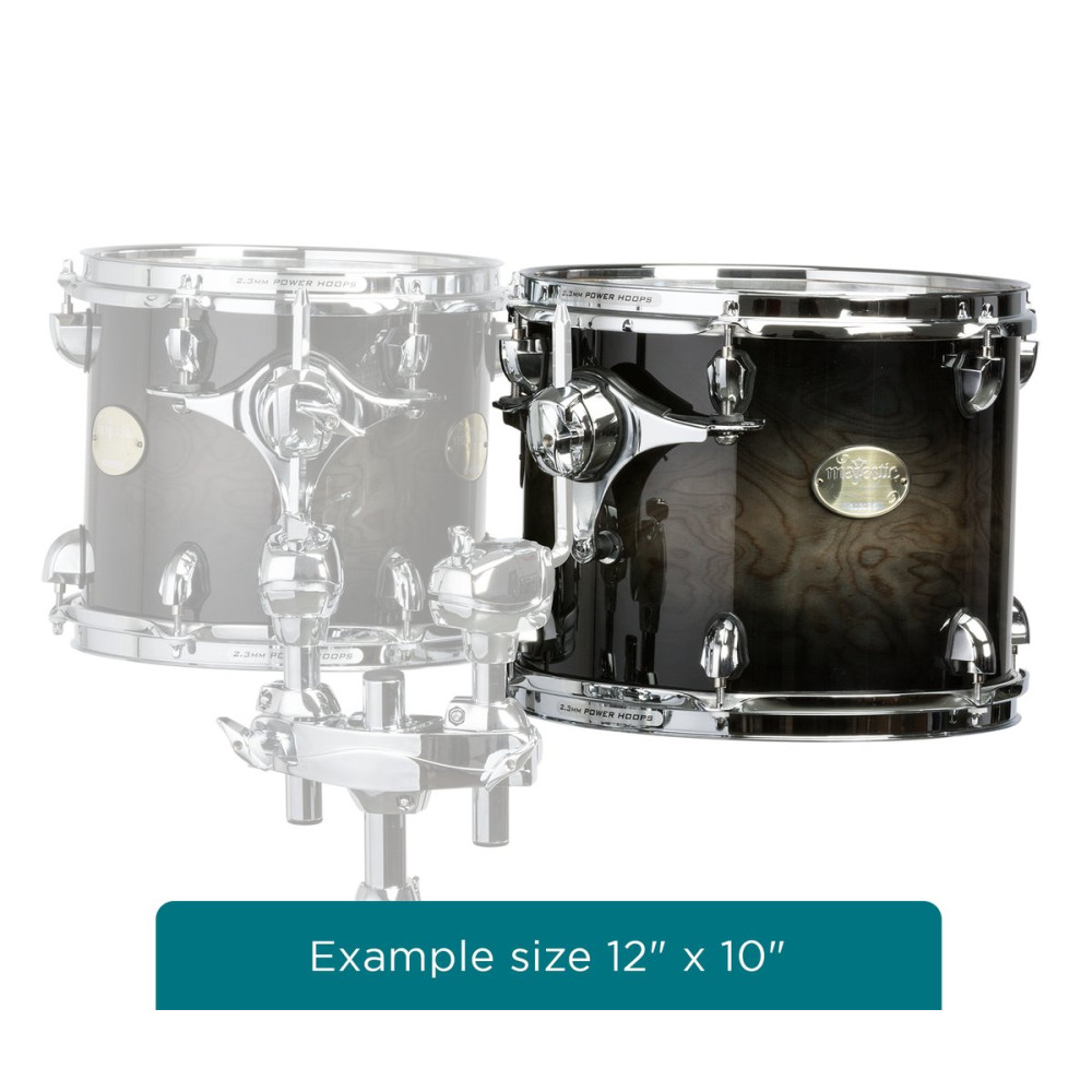 Majestic MJMCTP1412D-TK Concert Tom, Prophonic Series, 14
