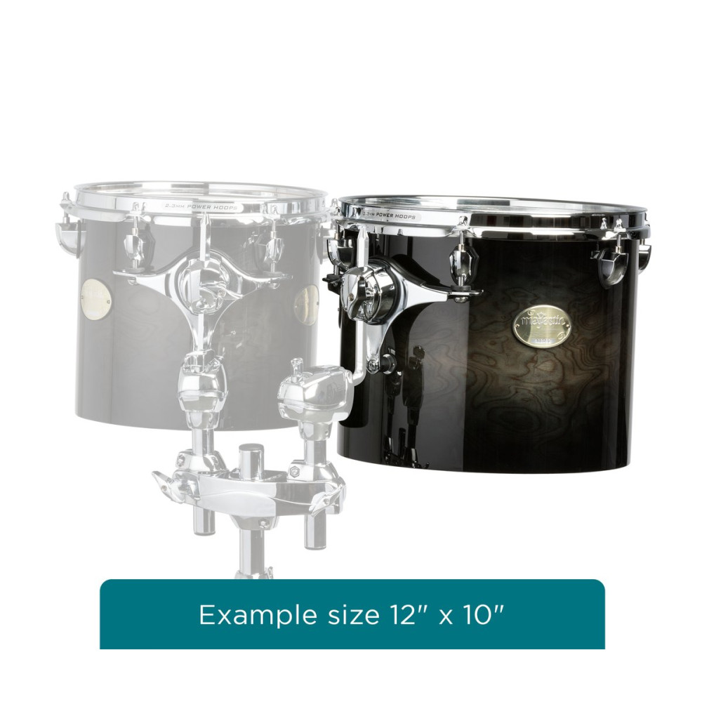 Majestic MJMCTP1412S-TK Concert Tom, Prophonic Series, 14