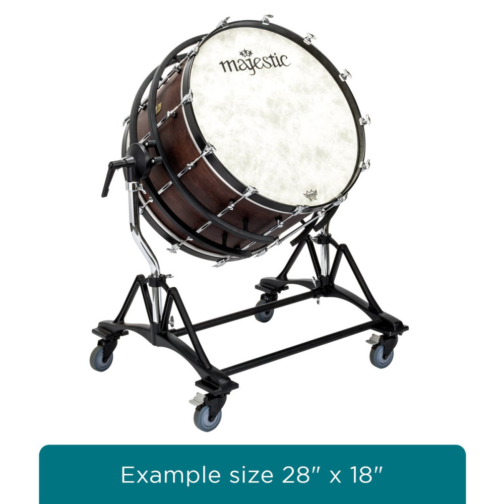 Majestic MJMPB3218 Concert Bass Drum, Prophonic Series, 32