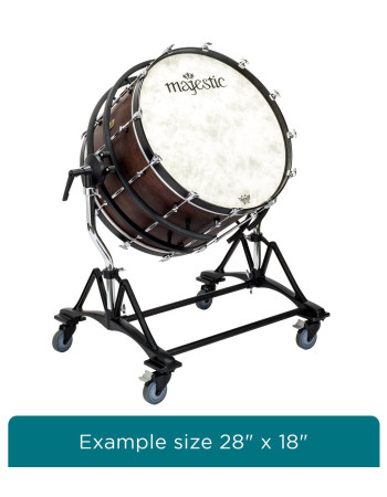 Majestic MJMPB3222 Concert Bass Drum, Prophonic Series, 32