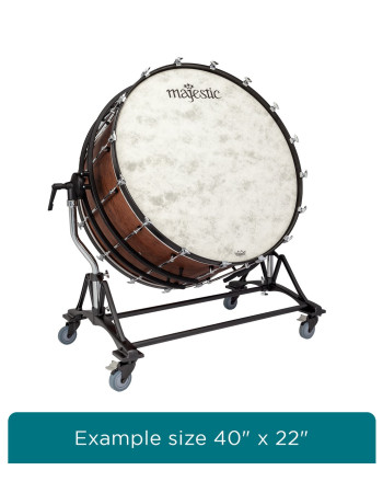 Majestic MJMPB4018 Concert Bass Drum, Prophonic Series, 40