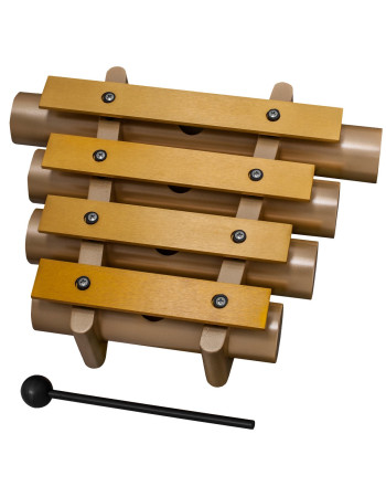 Majestic MJR40 Dinner Chimes, Aluminium, Gold Finish