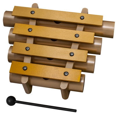 Majestic MJR40 Dinner Chimes, Aluminium, Gold Finish