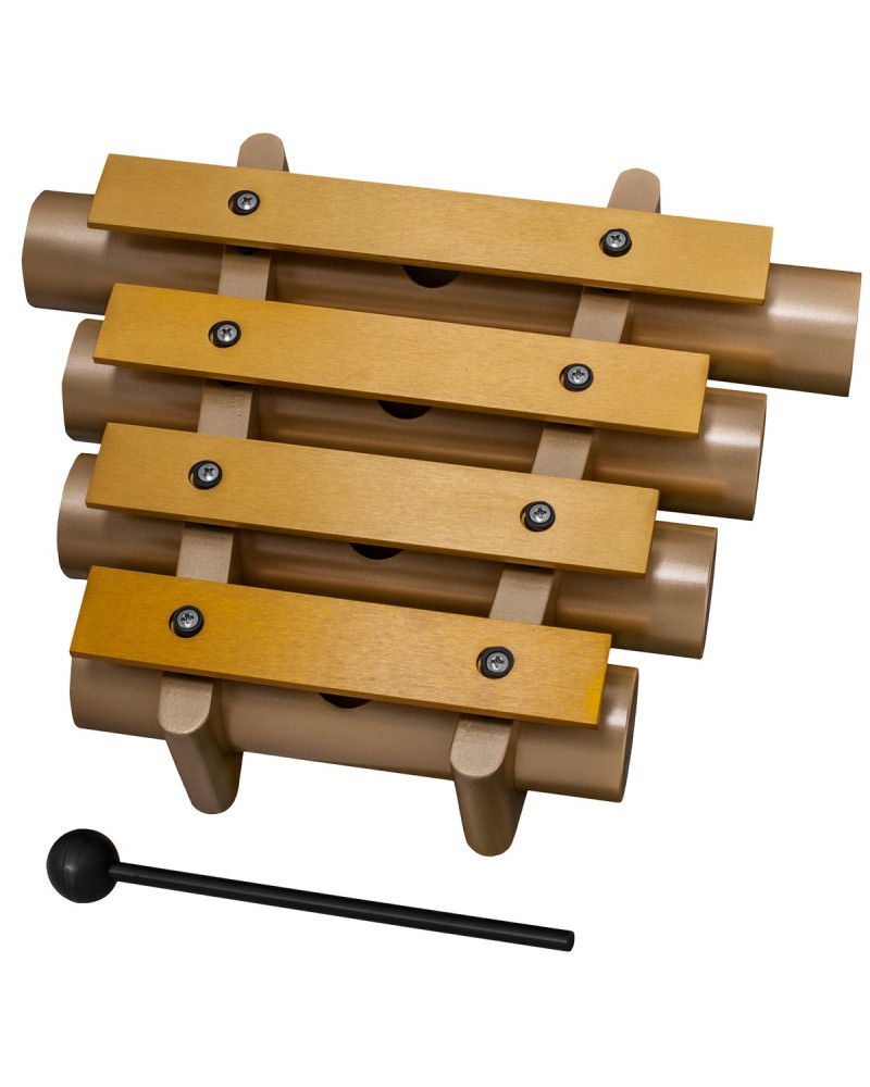Majestic MJR40 Dinner Chimes, Aluminium, Gold Finish