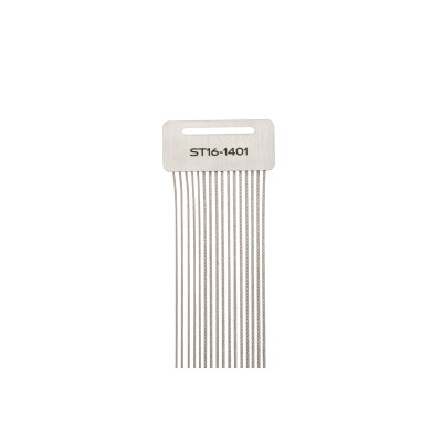 Majestic MJST16-1401 Snare Drum Cable Set, Uncoated Stainless, 0.6x5 + 0.8x11 (5+1 1)