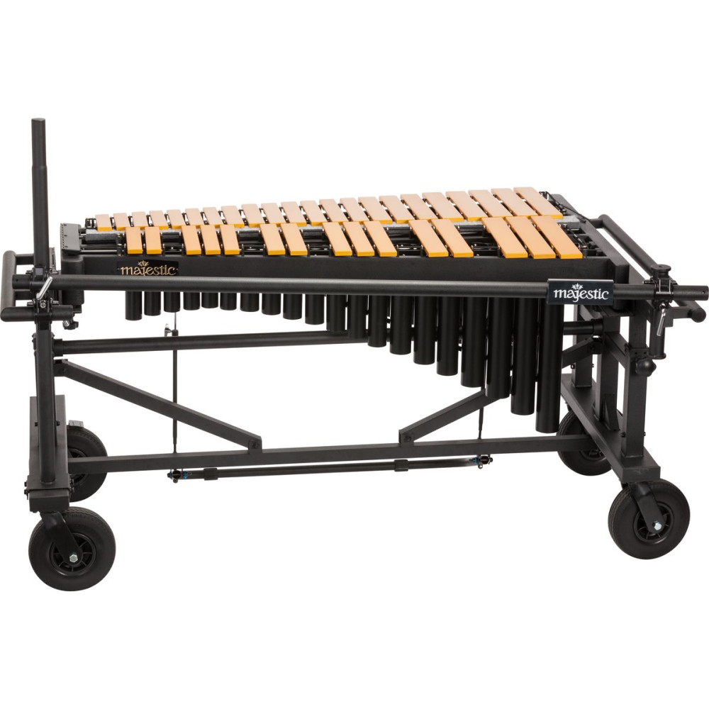 Majestic MJV1530G Vibraphone, Quantum Series, 3.0 octave F3-F6, Aluminium, Gold , 240 V