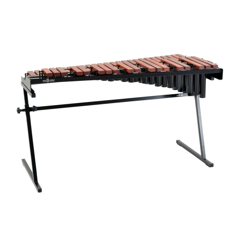 Majestic MJX5535DR Xylophon, Gateway Series, 3.5 octave F4-C8, Padouk, with reso nators