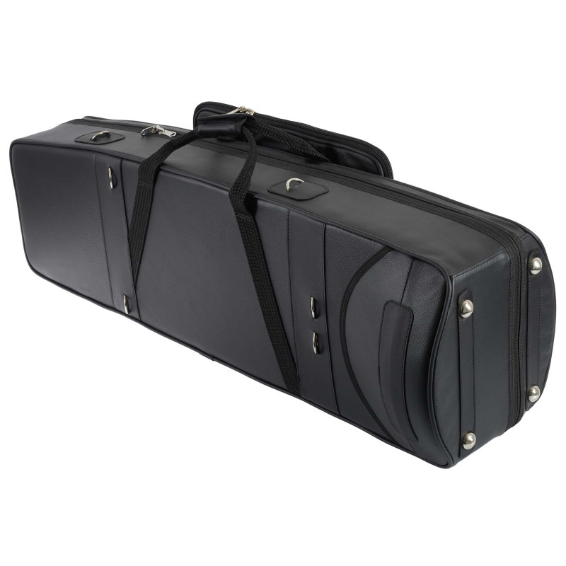 Marcus Bonna MB Double Trombone Case (Tenor and Alto), Black Leather