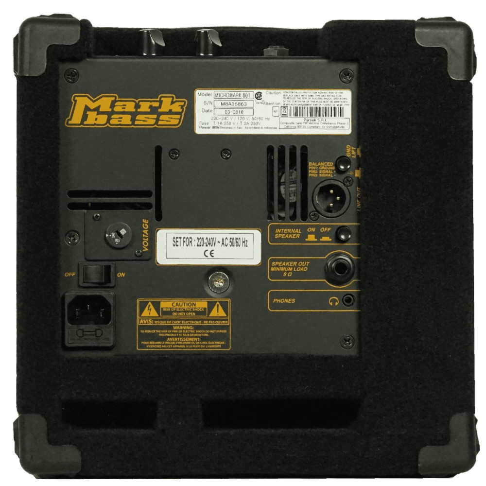 Markbass MBC105026 MICROMARK 801