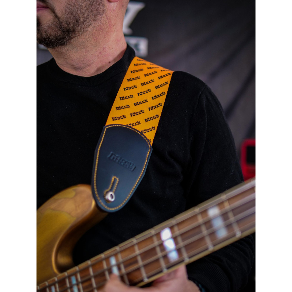 Markbass MBA195131 MB STRAP BRANDED 5 BLACK