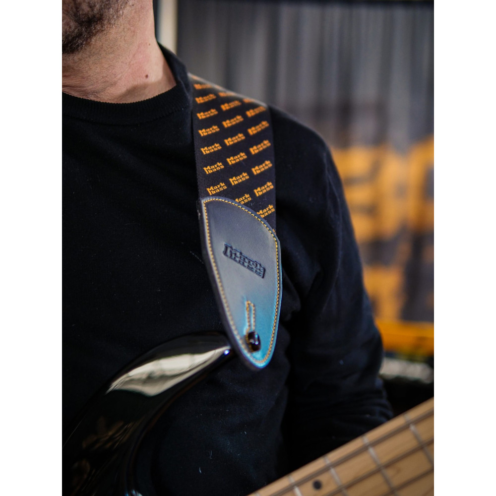 Markbass MBA195131 MB STRAP BRANDED 5 BLACK