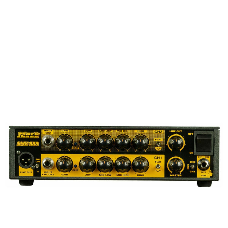Markbass MBH110119 LMK 58R 500w 2 Channel Bass Amplifier