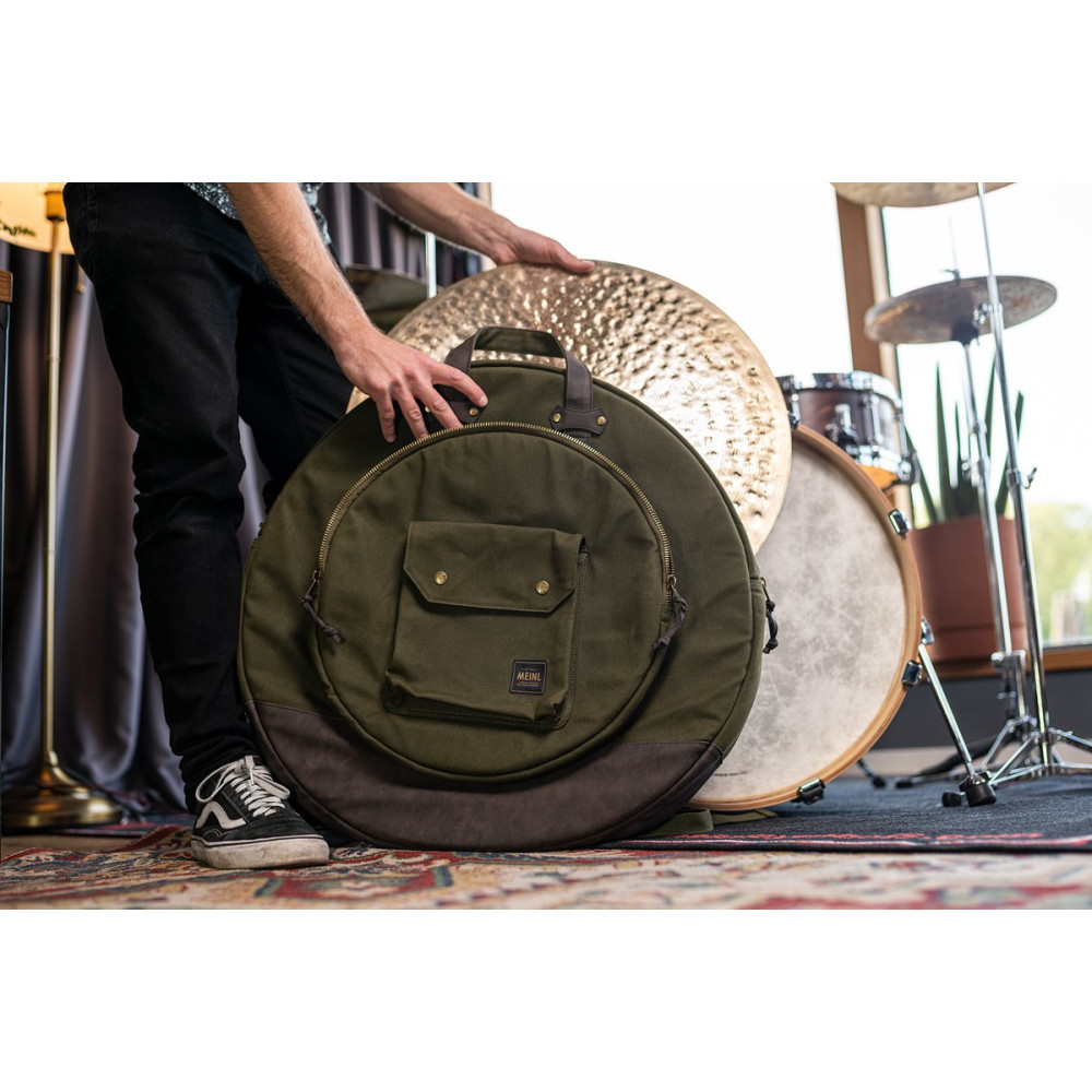 Meinl Cymbals 1B-MWC22GR Canvas Collection Cymbal Bag 22