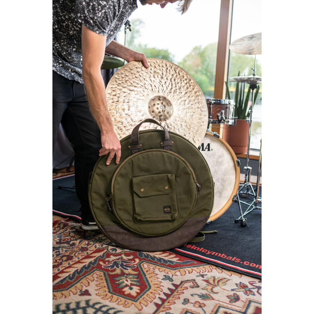 Meinl Cymbals 1B-MWC22GR Canvas Collection Cymbal Bag 22