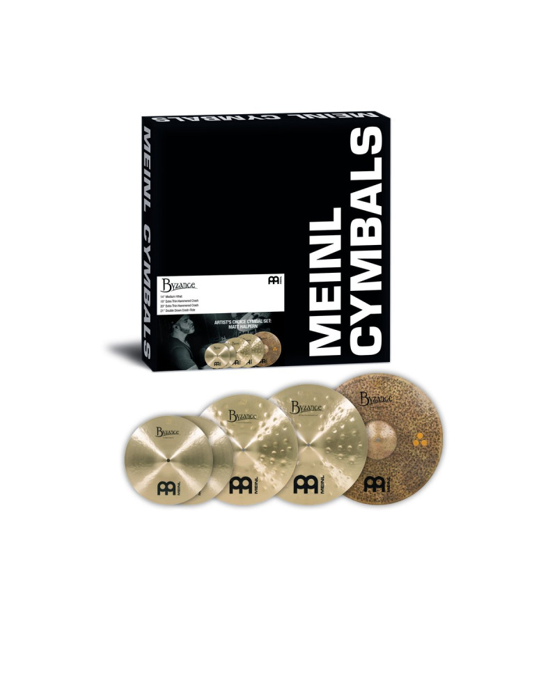 Meinl Cymbals A-CS2 Byzance Artist's Choice Cymbal Set: Matt Halpern