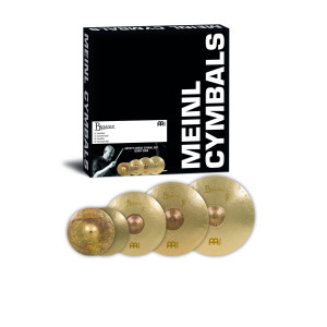 Meinl Cymbals A-CS3 Byzance Artist's Choice Cymbal Set: Benny Greb - 4 pcs