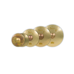 Meinl Cymbals A-CS3 Byzance Artist's Choice Cymbal Set: Benny Greb - 4 pcs