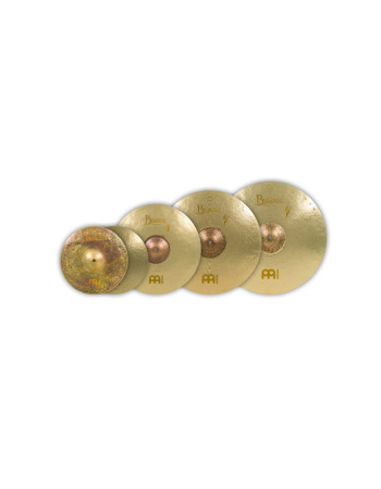 Meinl Cymbals A-CS3 Byzance Artist's Choice Cymbal Set: Benny Greb - 4 pcs