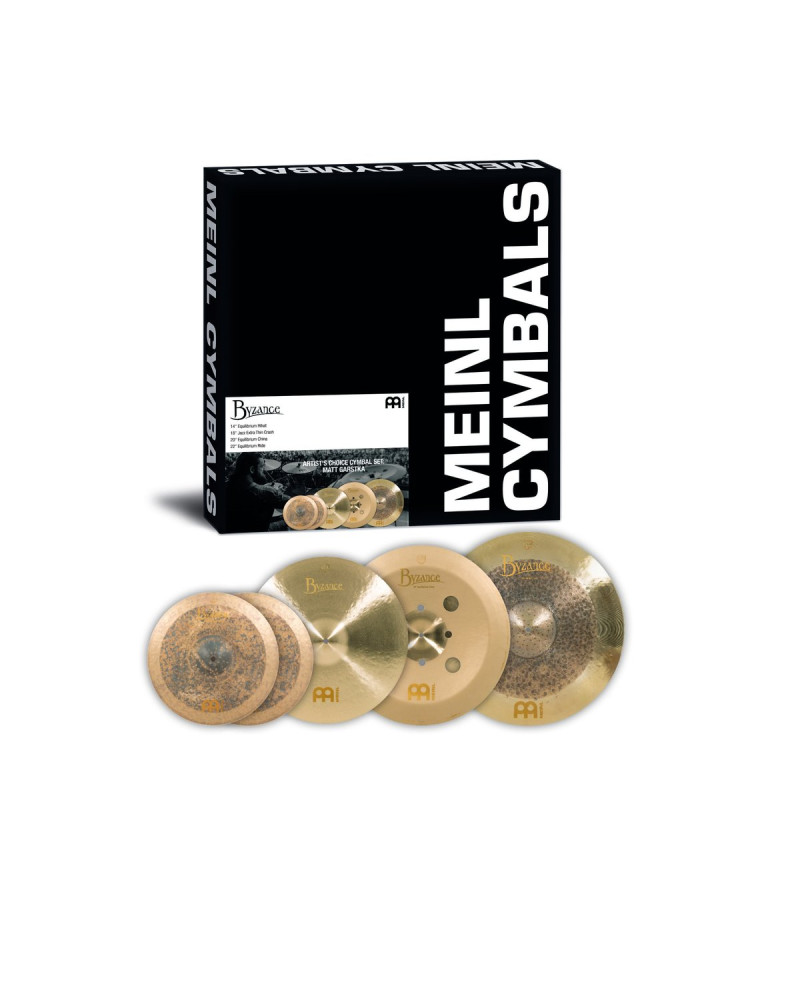 Meinl Cymbals A-CS4 Byzance Artist's Choice Cymbal Set: Matt Garstka