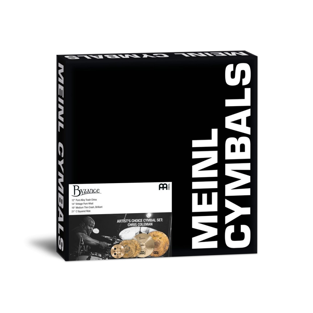 Meinl Cymbals A-CS5 Byzance Artist's Choice Cymbal Set: Chris Coleman