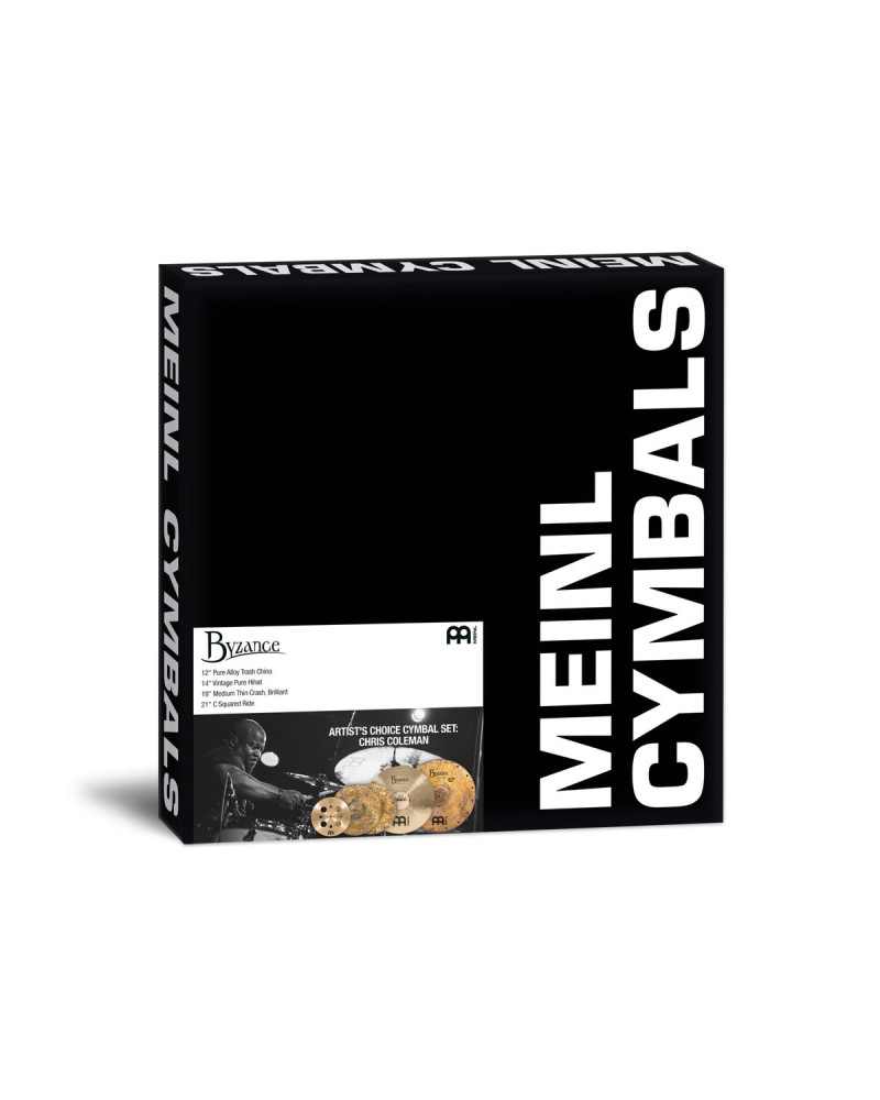 Meinl Cymbals A-CS5 Byzance Artist's Choice Cymbal Set: Chris Coleman