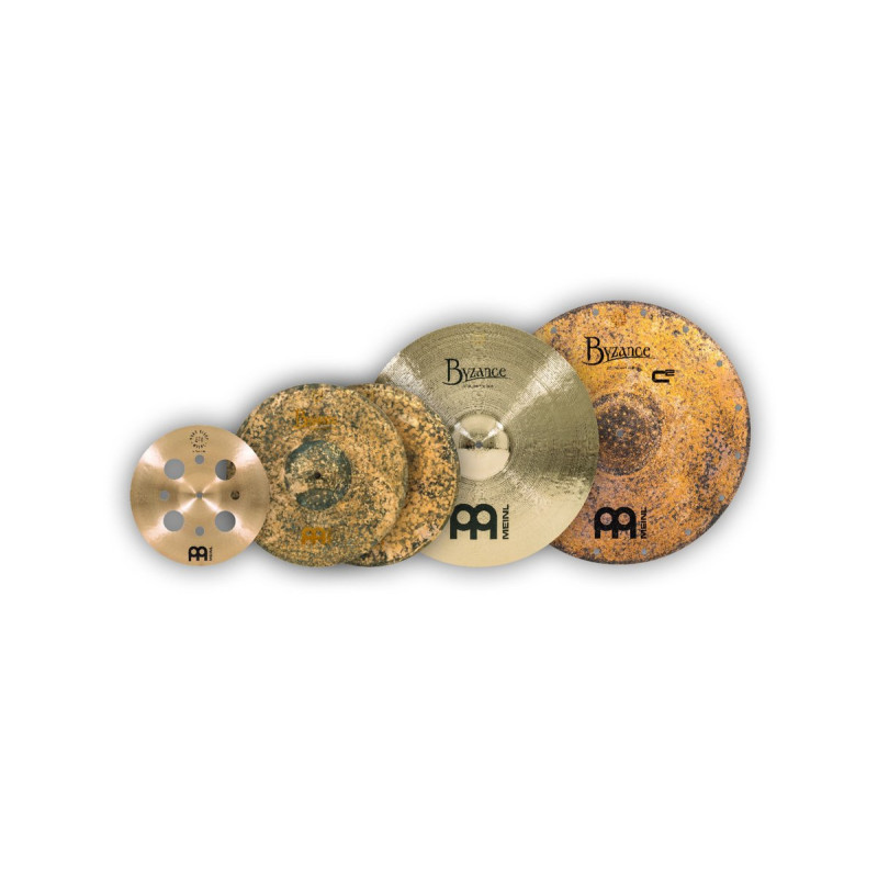 Meinl Cymbals A-CS5 Byzance Artist's Choice Cymbal Set: Chris Coleman