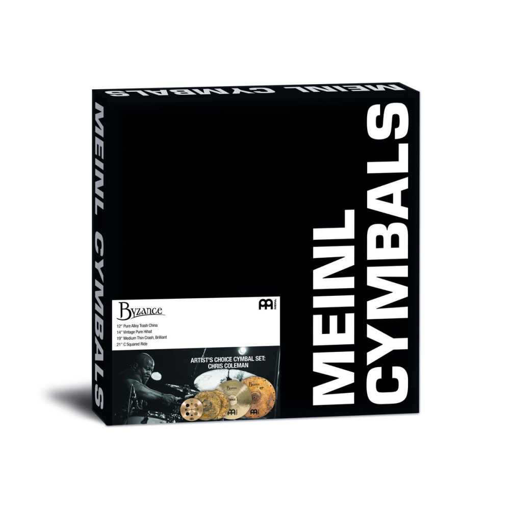 Meinl Cymbals A-CS5 Byzance Artist's Choice Cymbal Set: Chris Coleman