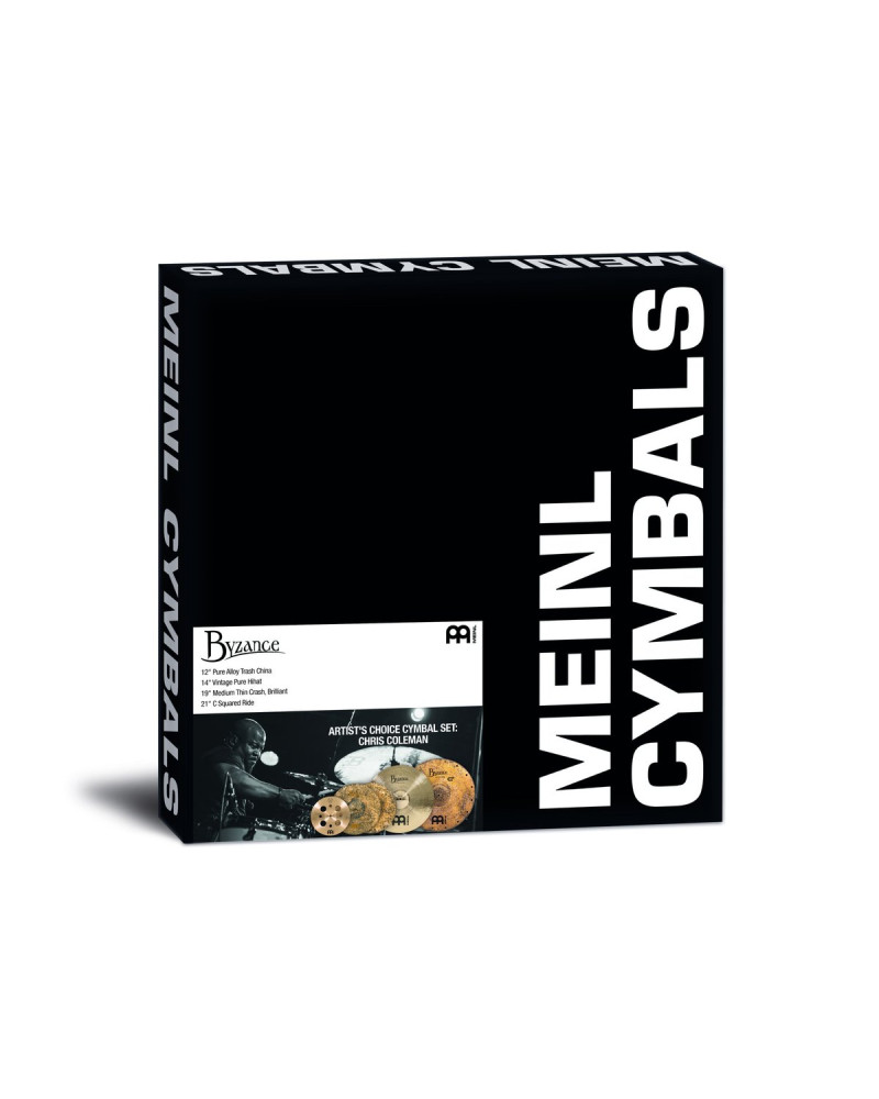Meinl Cymbals A-CS5 Byzance Artist's Choice Cymbal Set: Chris Coleman