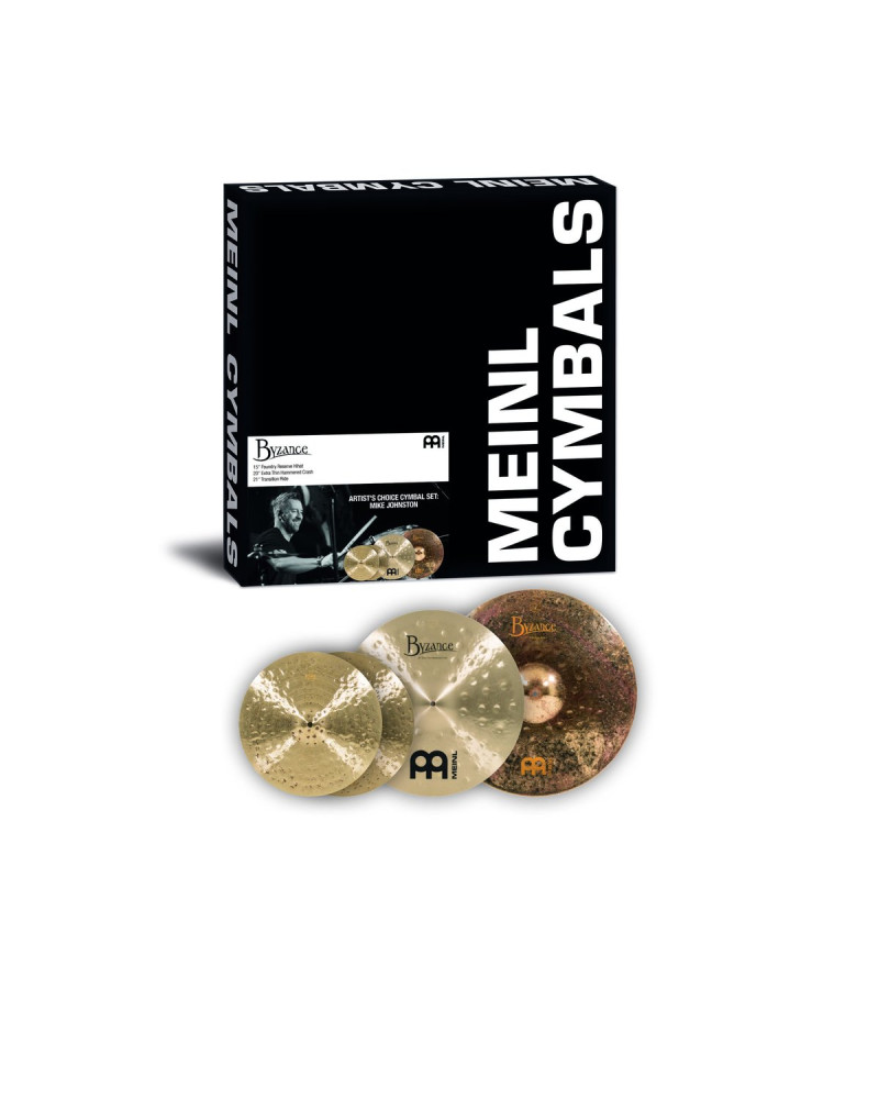 Meinl Cymbals A-CS6 Byzance Artist's Choice Cymbal Set: Mike Johnston