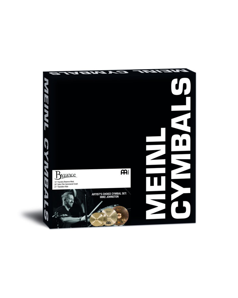 Meinl Cymbals A-CS6 Byzance Artist's Choice Cymbal Set: Mike Johnston