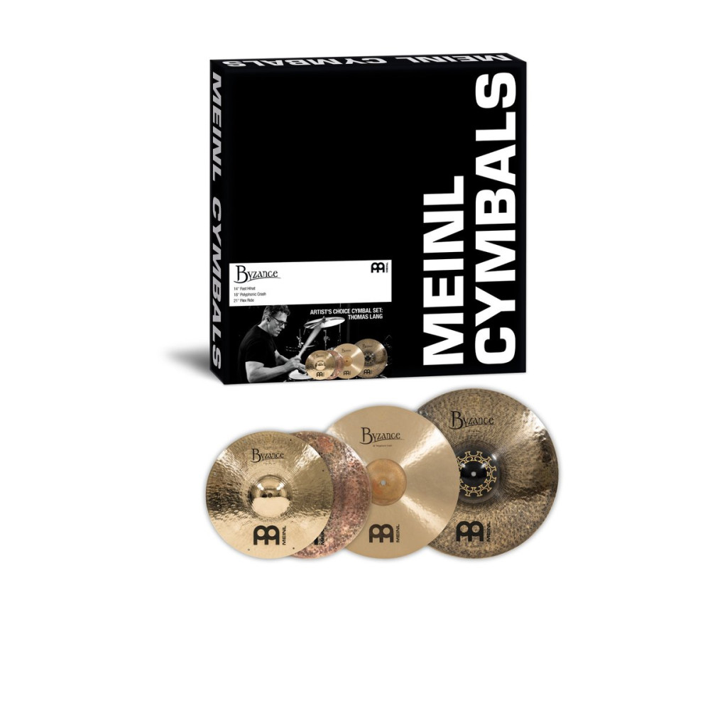 Meinl Cymbals A-CS7 Byzance Artist's Choice Cymbal Set: Thomas Lang
