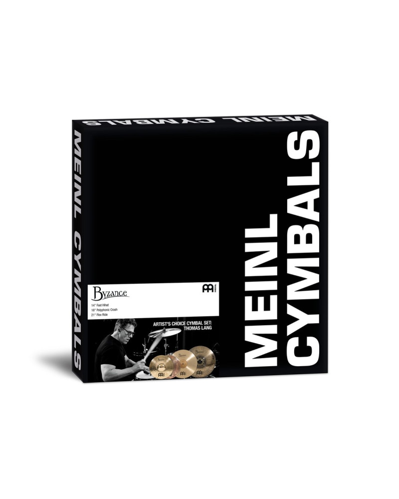 Meinl Cymbals A-CS7 Byzance Artist's Choice Cymbal Set: Thomas Lang