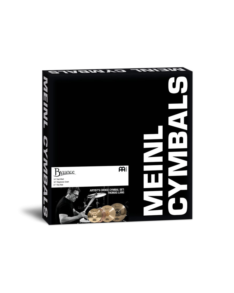 Meinl Cymbals A-CS7 Byzance Artist's Choice Cymbal Set: Thomas Lang