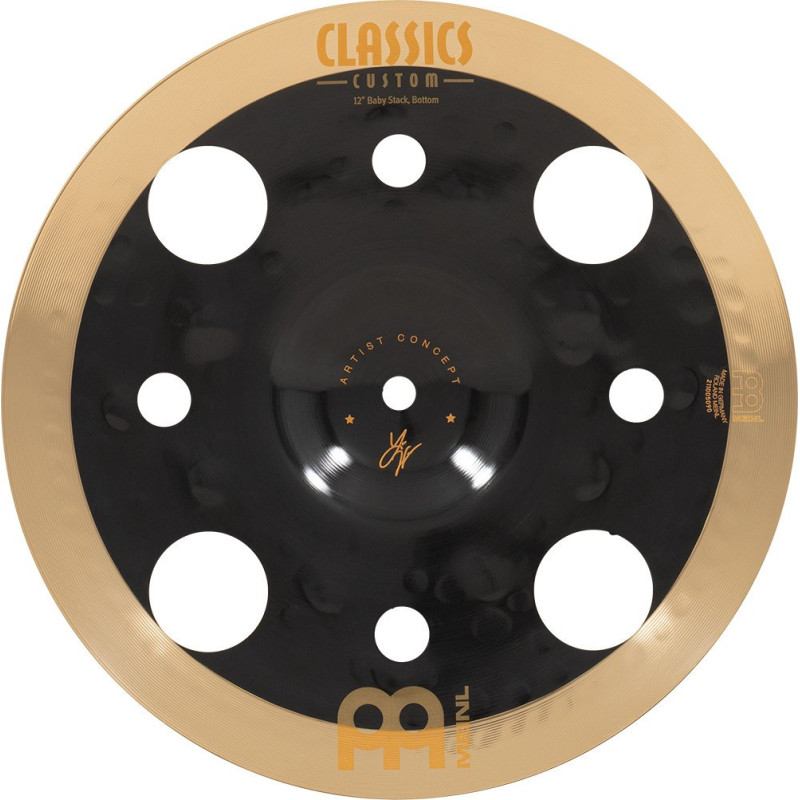 Meinl Cymbals AC-BABY Artist Concept Baby Stack - Luke Holland - 10”/12”