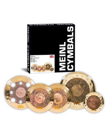 Meinl Cymbals B10141618DU Byzance Dual Core Set - B10DUS/B14DUH/B16DUTRC/B18DUC