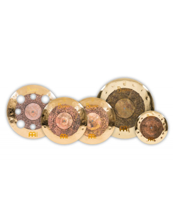 Meinl Cymbals B10141618DU Byzance Dual Core Set - B10DUS/B14DUH/B16DUTRC/B18DUC