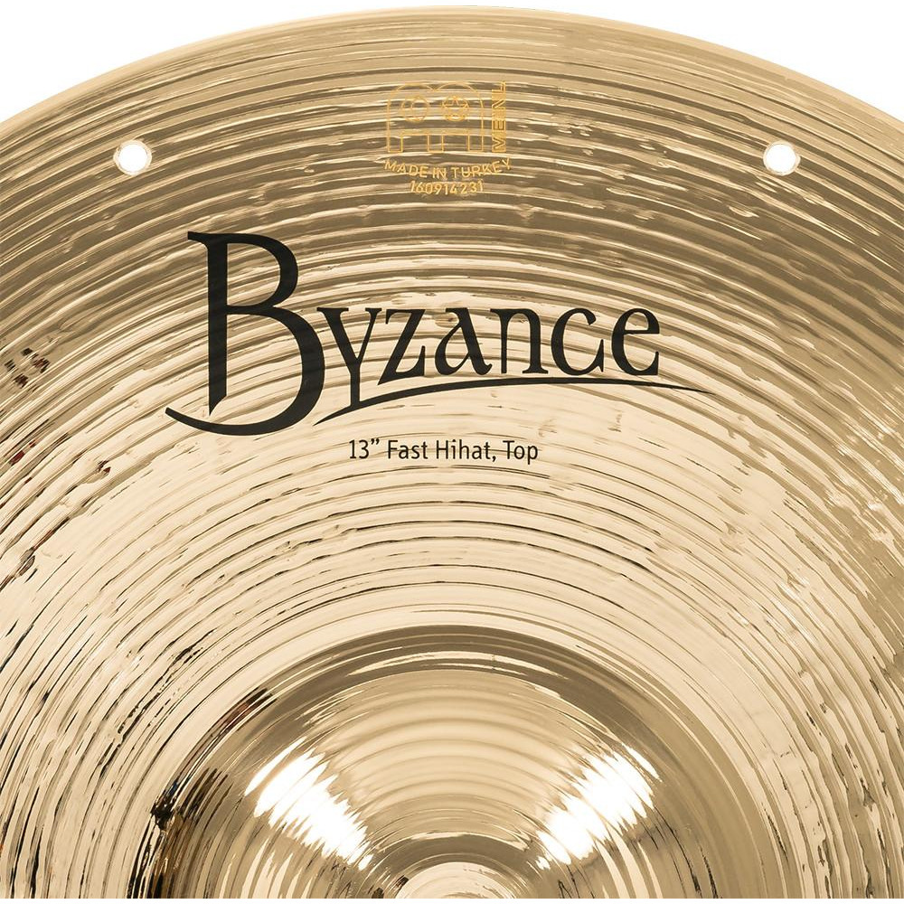 Meinl Cymbals B13FH Byzance Brilliant Fast Hihat - 13