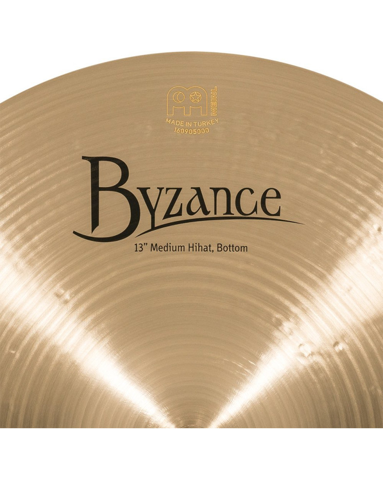Meinl Cymbals B13MH Byzance Traditional Medium Hihat - 13