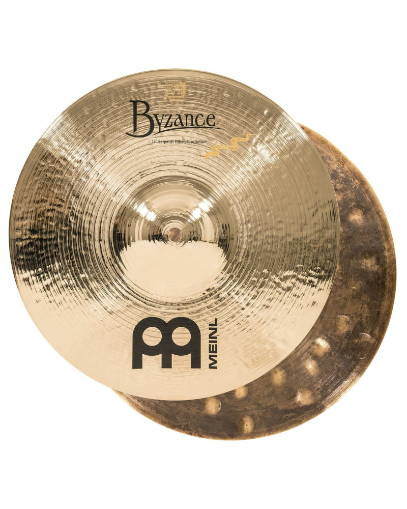 Meinl Cymbals B13SH-B Byzance Brilliant Serpents Hihat - 13