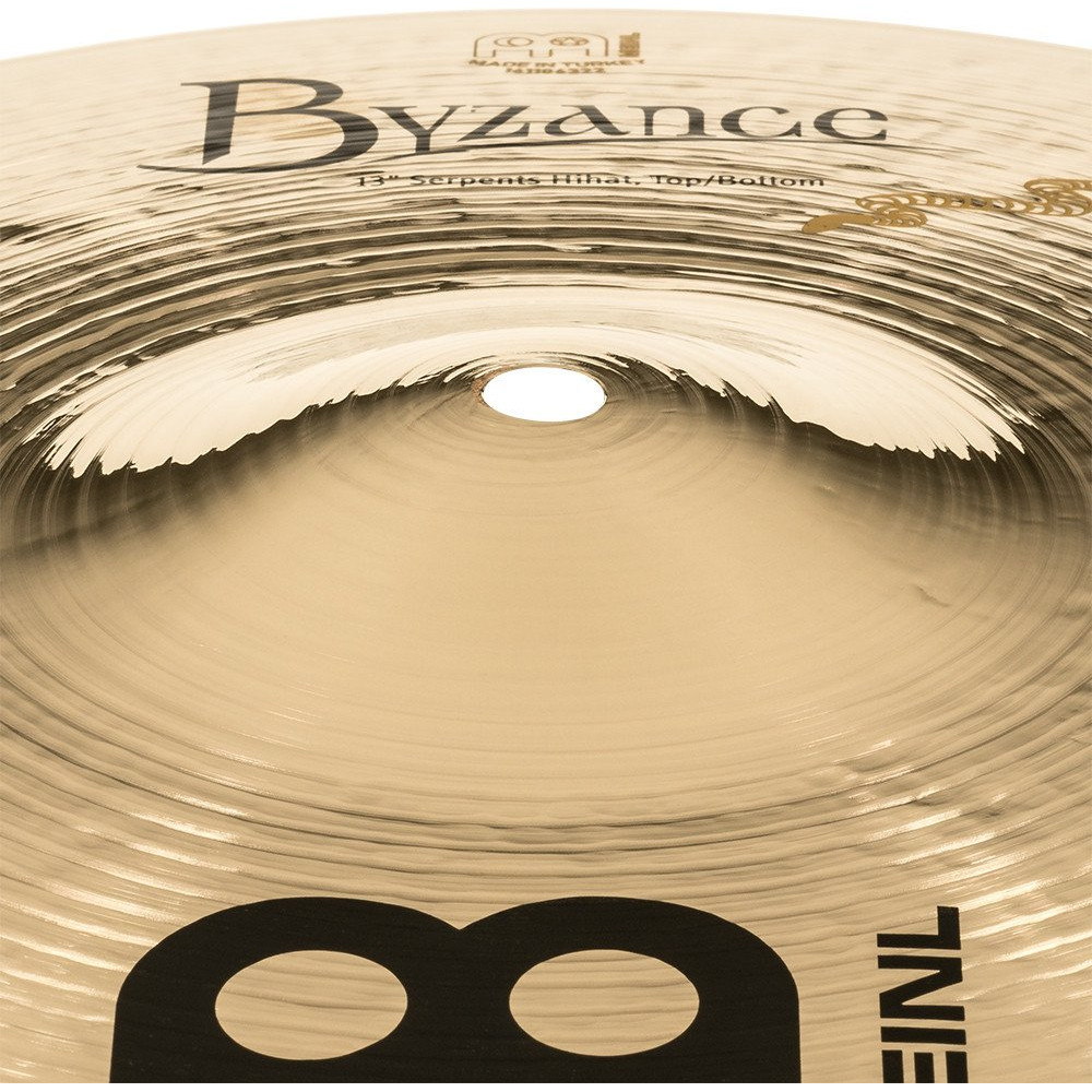 Meinl Cymbals B13SH-B Byzance Brilliant Serpents Hihat - 13