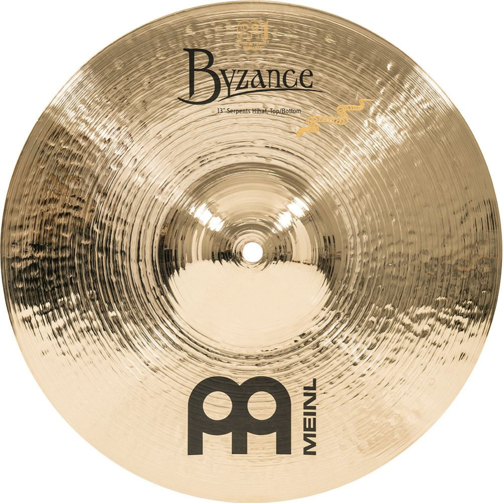 Meinl Cymbals B13SH-B Byzance Brilliant Serpents Hihat - 13