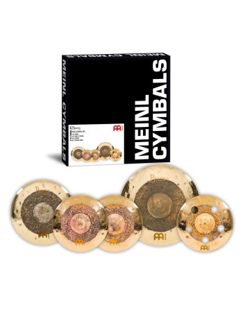 Meinl Cymbals B14141620DU Byzance Dual Set - B14DUH/B14DUMUTR/B16DUC/B20DUCR
