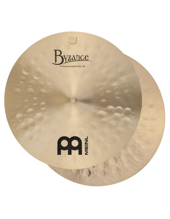 Meinl Cymbals B14EHH Byzance Traditional Extra Hammered Hihat - 14