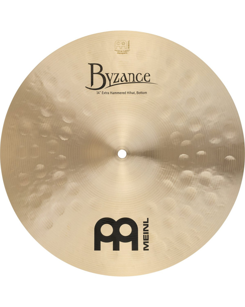 Meinl Cymbals B14EHH Byzance Traditional Extra Hammered Hihat - 14