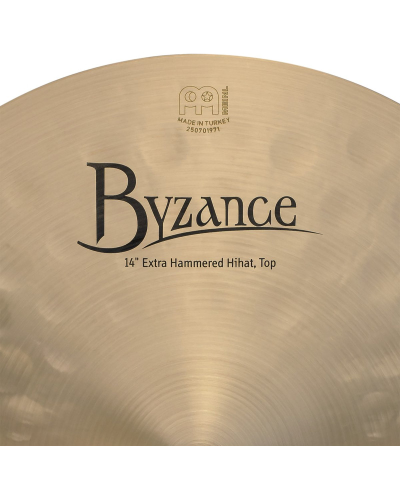 Meinl Cymbals B14EHH Byzance Traditional Extra Hammered Hihat - 14